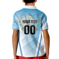 Custom Rugby Guatemala Kid Polo Shirt Jaguares Go Champions
