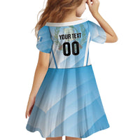 Custom Rugby Guatemala Kid Short Sleeve Dress Jaguares Go Champions