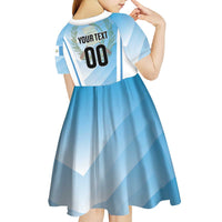 Custom Rugby Guatemala Kid Short Sleeve Dress Jaguares Go Champions