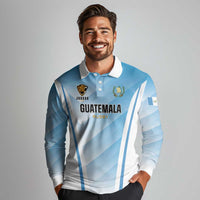 Custom Rugby Guatemala Long Sleeve Polo Shirt Jaguares Go Champions