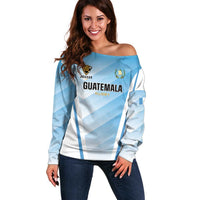 Custom Rugby Guatemala Off Shoulder Sweater Jaguares Go Champions