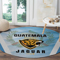 Rugby Guatemala Round Carpet Jaguares Go Champions