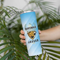 Custom Rugby Guatemala Skinny Tumbler Jaguares Go Champions