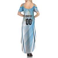 Custom Rugby Guatemala Summer Maxi Dress Jaguares Go Champions