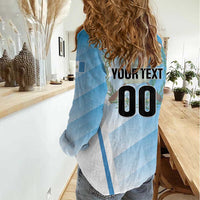 Custom Rugby Guatemala Women Casual Shirt Jaguares Go Champions