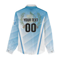 Custom Rugby Guatemala Women Casual Shirt Jaguares Go Champions