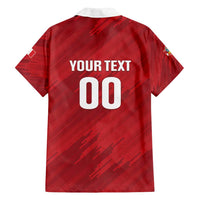 Custom Rugby Peru Family Matching Puletasi and Hawaiian Shirt Los Tumis Go Champions