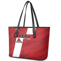Rugby Peru Leather Tote Bag Los Tumis Go Champions