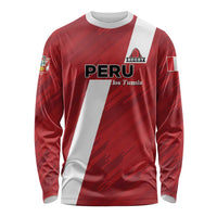 Custom Rugby Peru Long Sleeve Shirt Los Tumis Go Champions