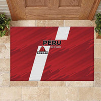 Rugby Peru Rubber Doormat Los Tumis Go Champions