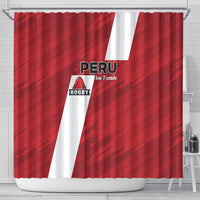 Rugby Peru Shower Curtain Los Tumis Go Champions