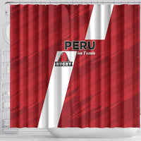 Rugby Peru Shower Curtain Los Tumis Go Champions