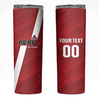 Custom Rugby Peru Skinny Tumbler Los Tumis Go Champions