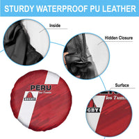 Rugby Peru Spare Tire Cover Los Tumis Go Champions