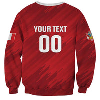 Custom Rugby Peru Sweatshirt Los Tumis Go Champions