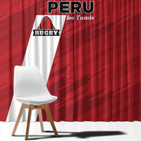 Rugby Peru Window Curtain Los Tumis Go Champions