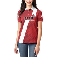 Custom Rugby Peru Women Polo Shirt Los Tumis Go Champions