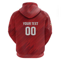 Custom Rugby Peru Zip Hoodie Los Tumis Go Champions