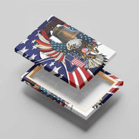 USA 4th Of July Canvas Wall Art United State Eagle Liberty Bell