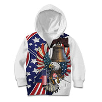 Personalized USA 4th Of July Kid Hoodie United State Eagle Liberty Bell