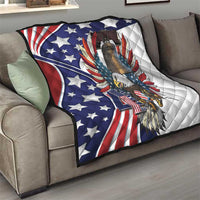 USA 4th Of July Quilt United State Eagle Liberty Bell