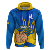 Ukraine Independence Day Hoodie Ukrainian Trident Special Version - Wonder Print Shop