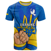 Ukraine Independence Day T Shirt Ukrainian Trident Special Version - Wonder Print Shop