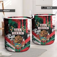 Viva Mexico Laundry Basket Happy Independence Day