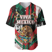 Personalized Viva Mexico Baseball Jersey Happy Independence Day