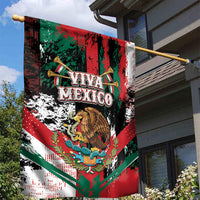Viva Mexico Garden Flag Happy Independence Day