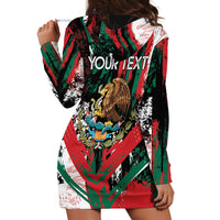 Personalized Viva Mexico Hoodie Dress Happy Independence Day