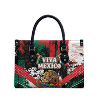 Viva Mexico Leather Bag Happy Independence Day