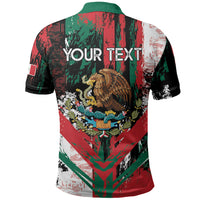 Personalized Viva Mexico Polo Shirt Happy Independence Day