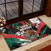 Viva Mexico Rubber Doormat Happy Independence Day