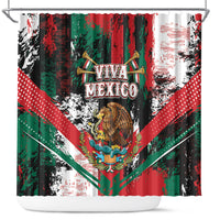 Viva Mexico Shower Curtain Happy Independence Day