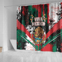 Viva Mexico Shower Curtain Happy Independence Day