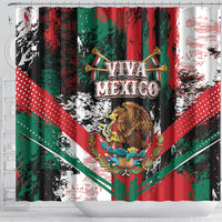 Viva Mexico Shower Curtain Happy Independence Day