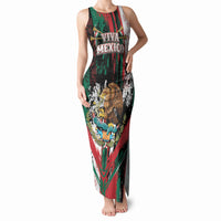 Personalized Viva Mexico Tank Maxi Dress Happy Independence Day