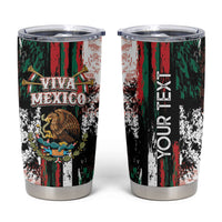 Personalized Viva Mexico Tumbler Cup Happy Independence Day
