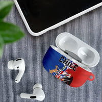 Chile Flag Map AirPods Case Happy Independence Day