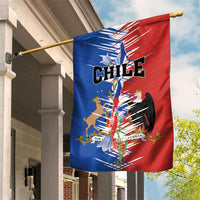 Chile Flag Map Garden Flag Happy Independence Day