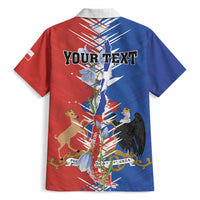 Personalized Chile Flag Map Hawaiian Shirt Happy Independence Day