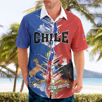Personalized Chile Flag Map Hawaiian Shirt Happy Independence Day