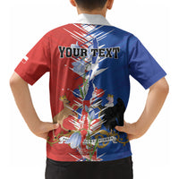Personalized Chile Flag Map Kid Hawaiian Shirt Happy Independence Day