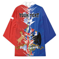 Personalized Chile Flag Map Kimono Happy Independence Day