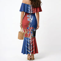 Personalized Chile Flag Map Mermaid Dress Happy Independence Day