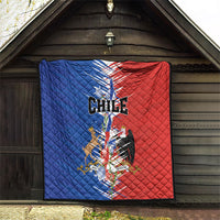 Chile Flag Map Quilt Happy Independence Day