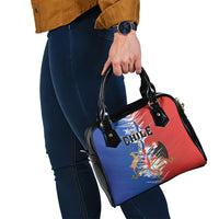Chile Flag Map Shoulder Handbag Happy Independence Day