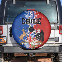 Chile Flag Map Spare Tire Cover Happy Independence Day