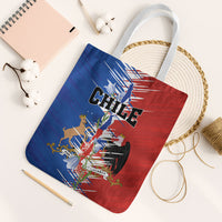 Chile Flag Map Tote Bag Happy Independence Day